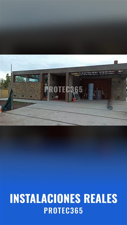 Instalación de cámaras en el frente de una vivienda — PROTEC365